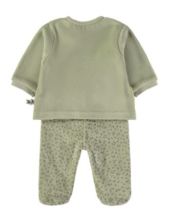 Conjunto verde estampado...