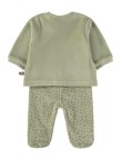 Conjunto verde estampado Babybol