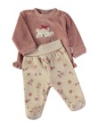 Conjunto con polaina estampada Babybol