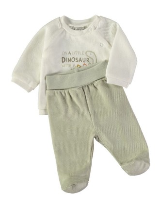 Conjunto con polaina dinos Babybol