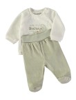 Conjunto con polaina dinos Babybol