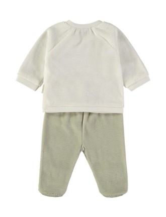 Conjunto con polaina dinos...