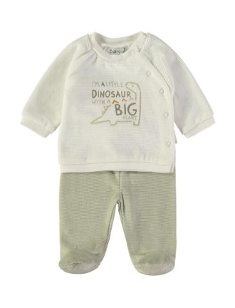 Conjunto con polaina dinos...