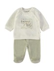 Conjunto con polaina dinos Babybol