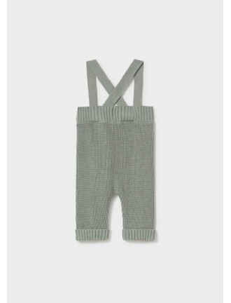 Peto tirantes tricot verde Mayoral