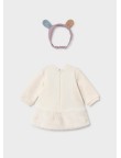 Vestido peluche osito Mayoral