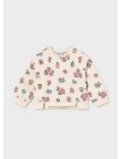 Sudadera flores Mayoral