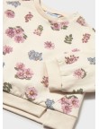 Sudadera flores Mayoral