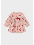 Vestido estampado casitas Mayoral