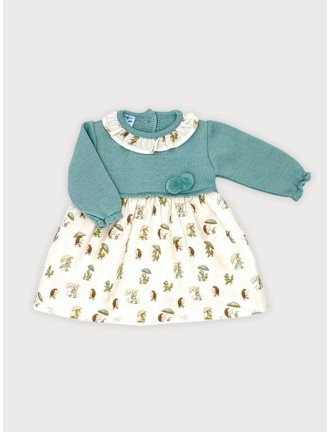 Vestido punto animales Sardon