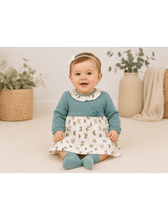Vestido punto animales Sardon