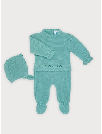 Conjunto 3 piezas verde...