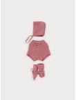 Conjunto braguita-patucos-gorro Sardon