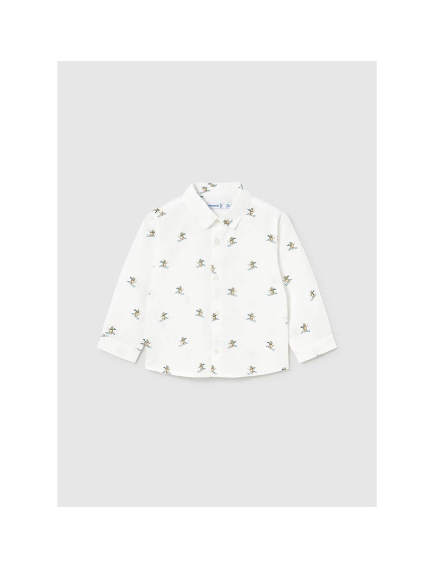 Camisa estampada esquí Mayoral