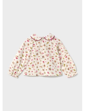 Blusa estampada texturas Mayoral