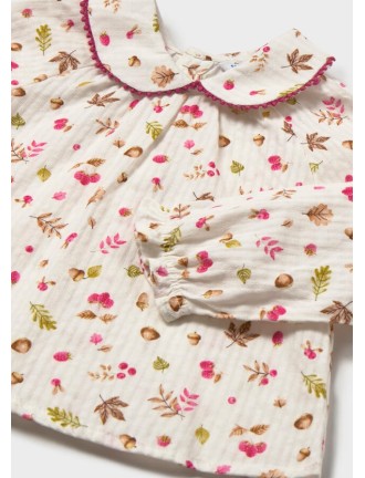 Blusa estampada texturas Mayoral