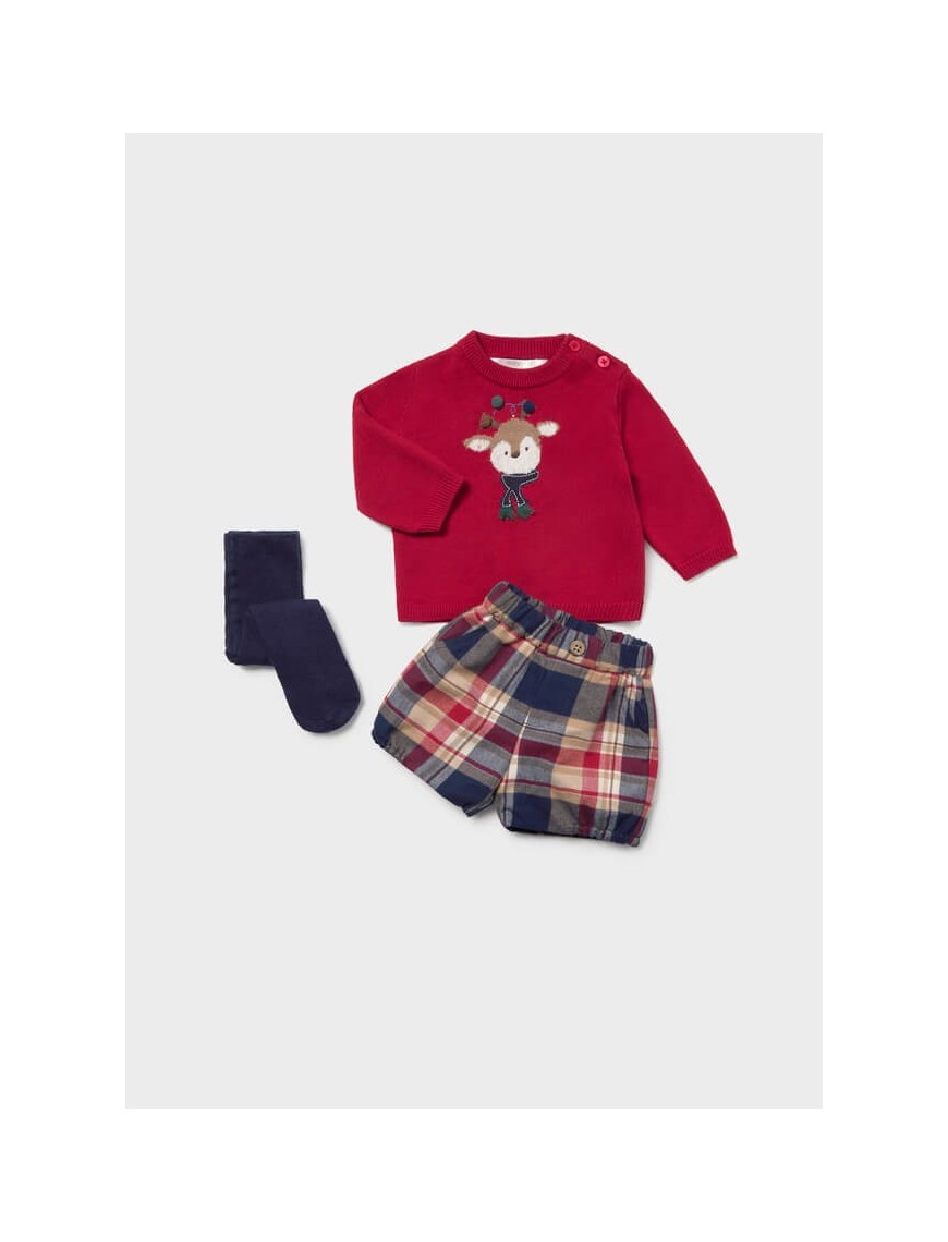 Conjunto 3 piezas Navidad Mayoral