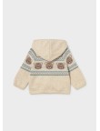 Sudadera cremallera tricot leoncito Mayoral