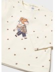 Camiseta niña con gatito Mayoral