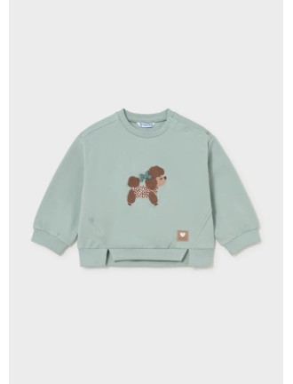 Sudadera perrito bordado...