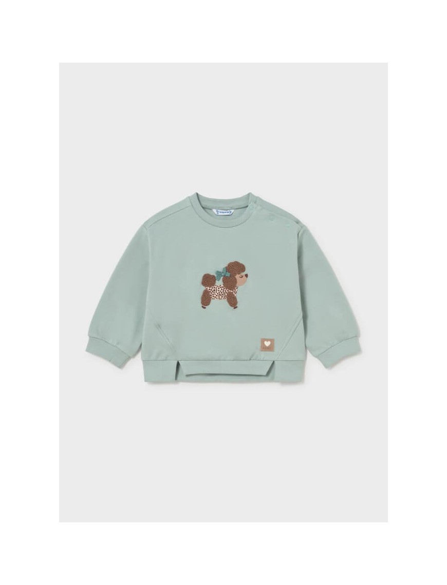 Sudadera perrito bordado Mayoral
