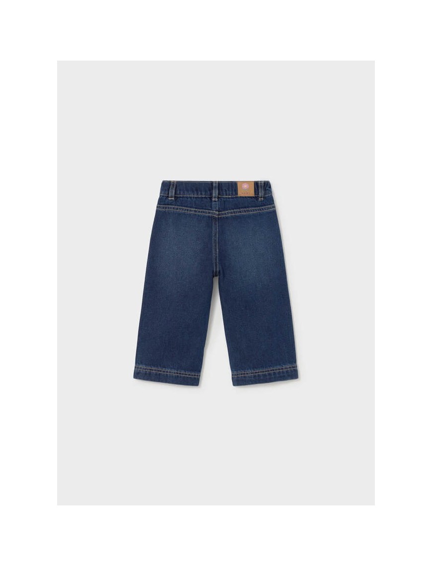 Pantalón vaquero bolsillos flores Mayoral