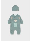Pelele osito gorro Mayoral