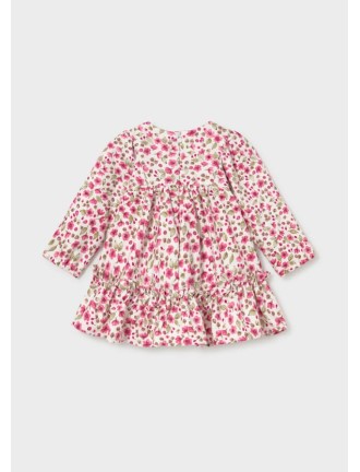 Vestido terciopelo flores...