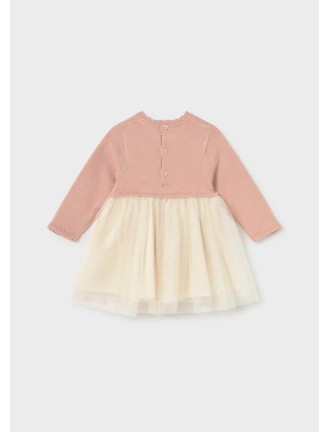 Vestido tricot tul Mayoral