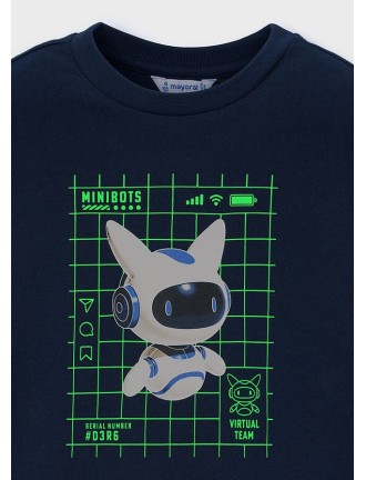 Camiseta interactiva robot Mayoral