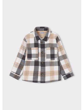 Sobrecamisa cuadros niño Mayoral