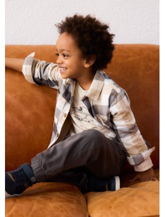 Sobrecamisa cuadros niño...