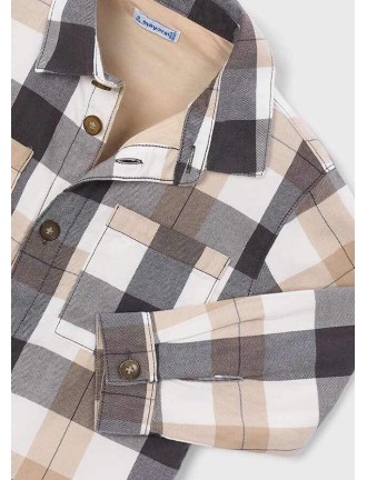 Sobrecamisa cuadros niño Mayoral
