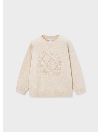 Sudadera beig Mayoral