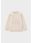 Sudadera beig Mayoral