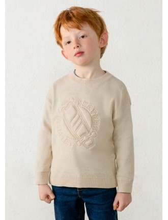 Sudadera beig Mayoral