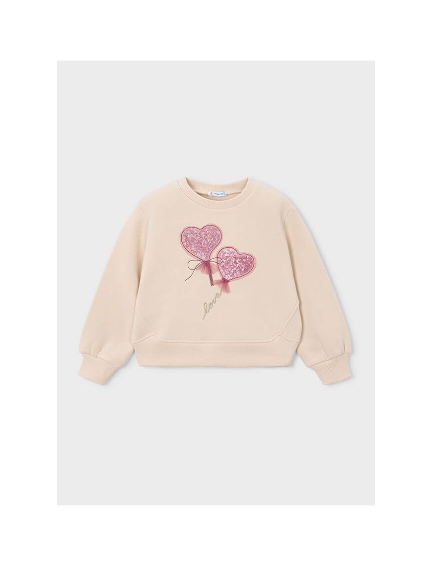 Sudadera globos corazones Mayoral