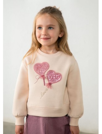 Sudadera globos corazones Mayoral