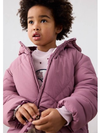 Chaquetón reversible corazones Mayoral