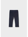 Pantalón básico felpa marino