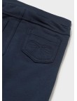 Pantalón básico felpa marino
