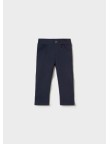 Pantalón básico felpa marino