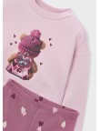 Conjunto felpa osito Mayoral