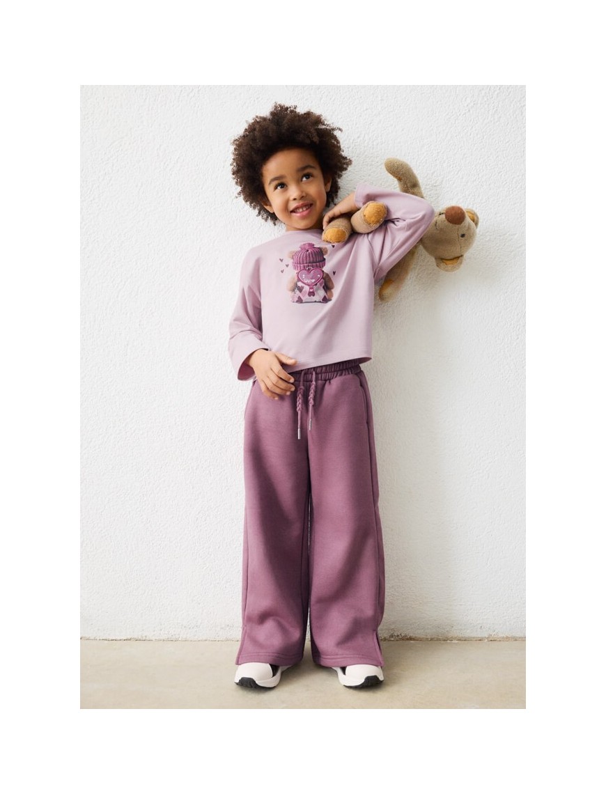Pantalón chandal violeta Mayoral