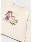 Camiseta niña poni Mayoral