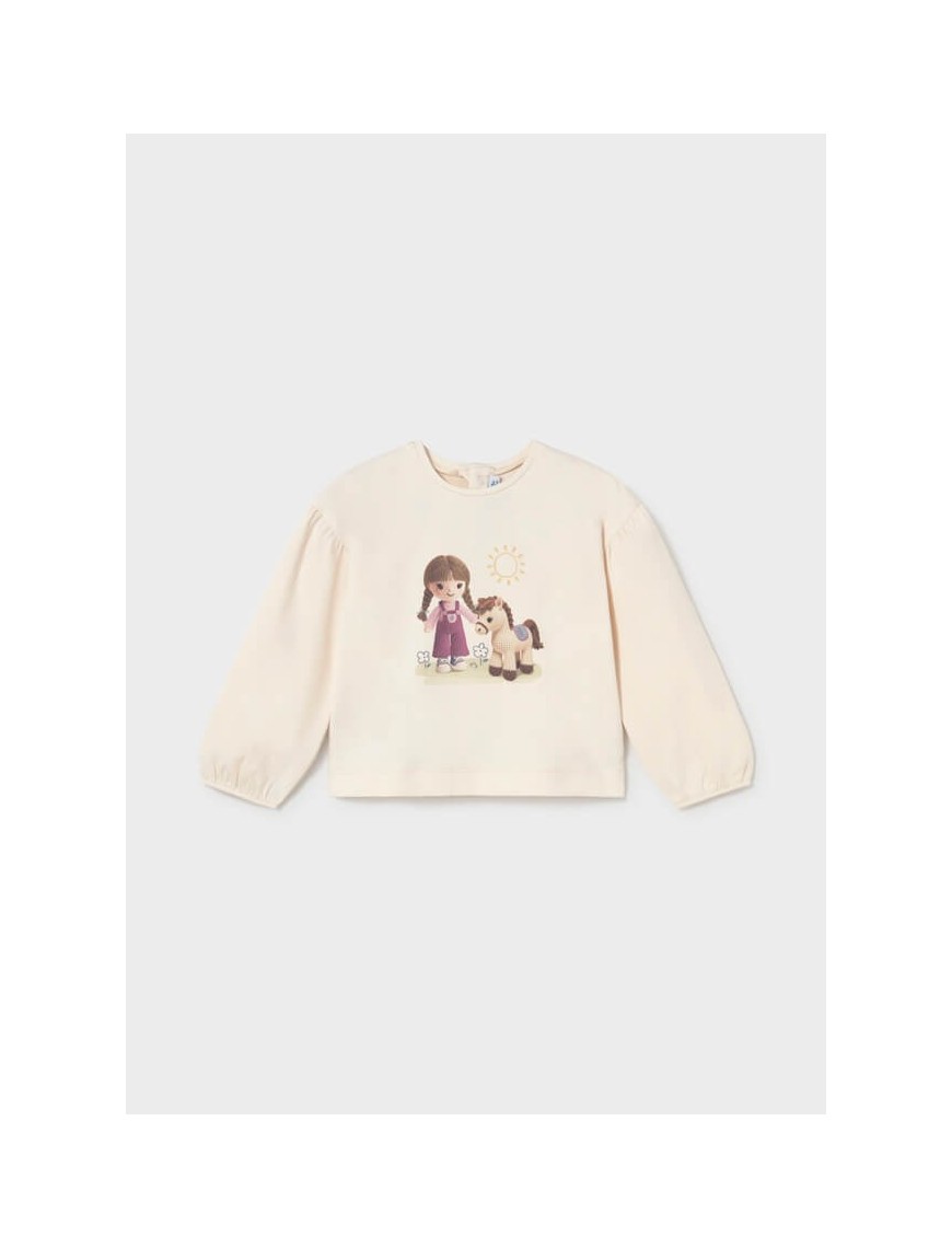 Camiseta niña poni Mayoral
