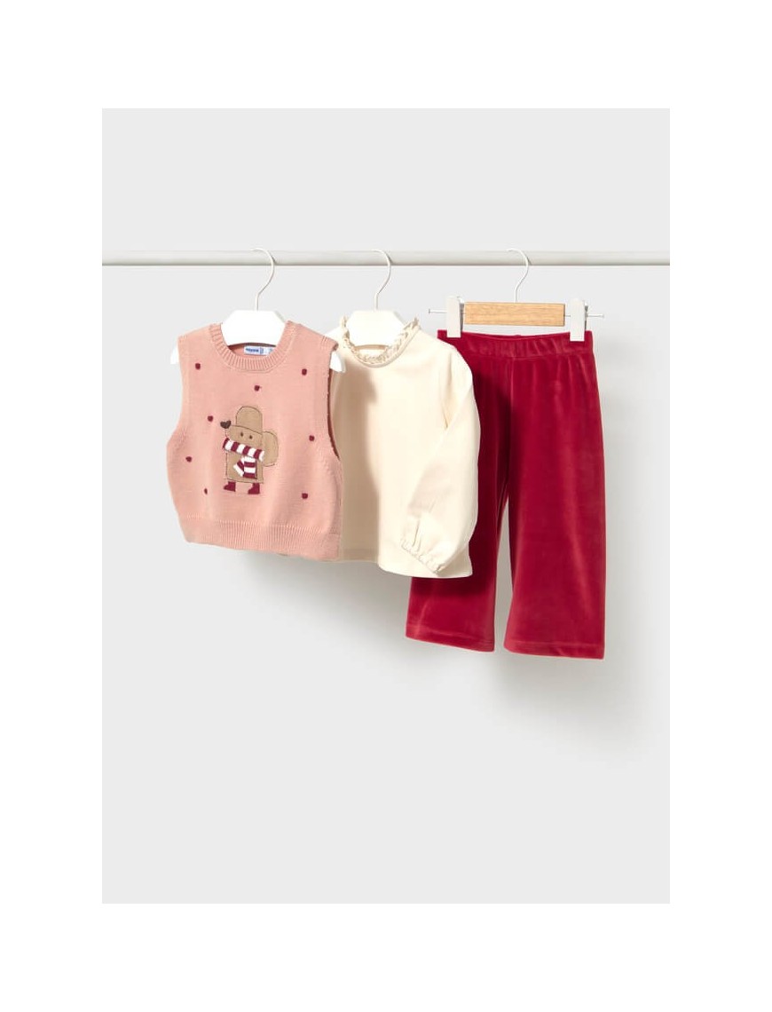 Conjunto con chaleco ratón Mayoral