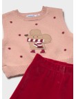 Conjunto con chaleco ratón Mayoral