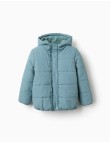 Chaqueta verde capucha Zippy