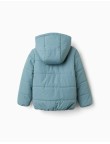 Chaqueta verde capucha Zippy